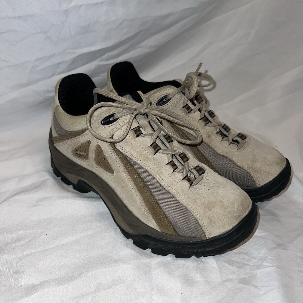 Asolo Cactus GORETEX Boots Water Resistant Suede Vibram Hiking Brown Size 8.5